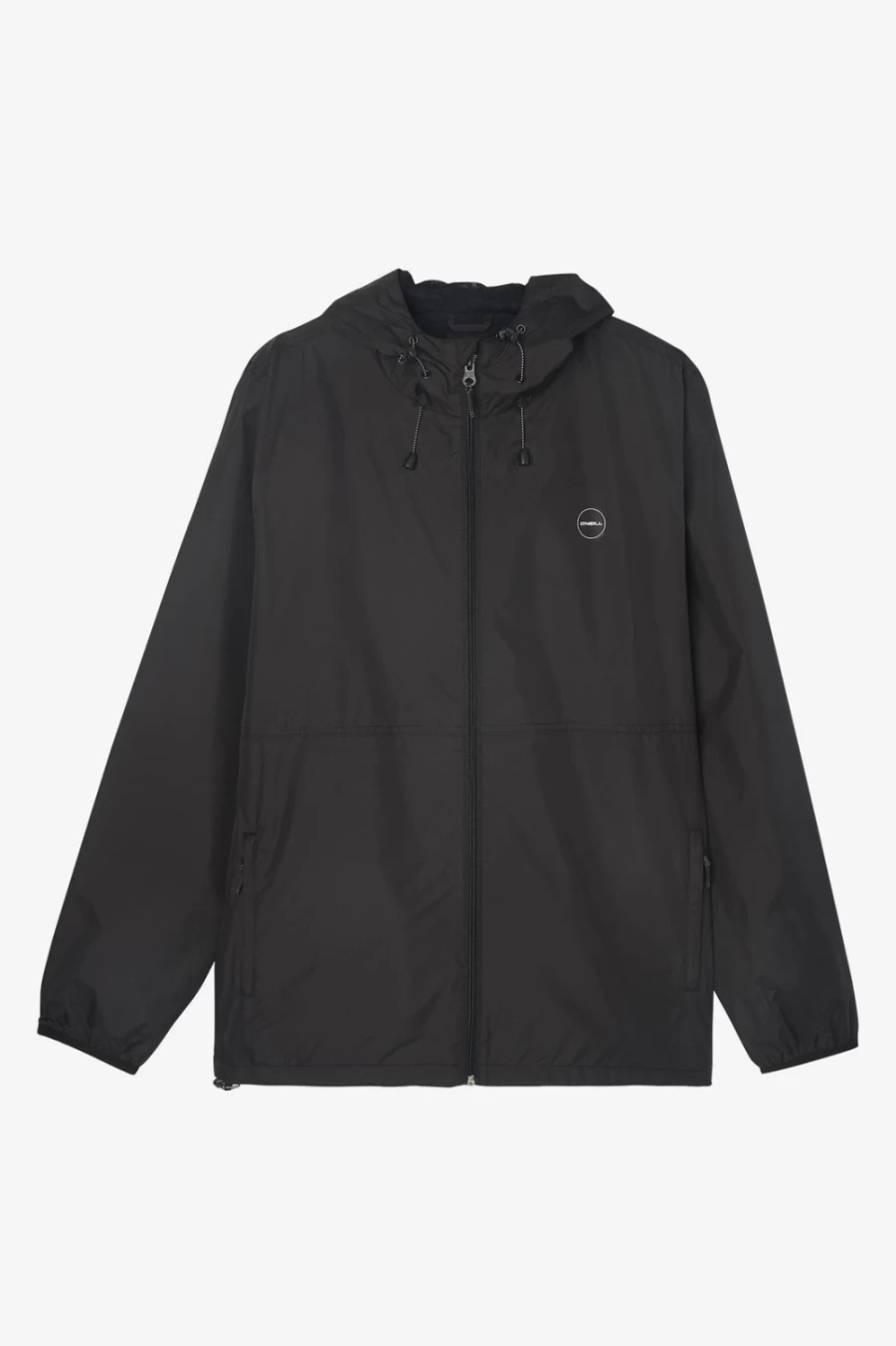 O'Neill Men's Black Nomadic Windbreaker Jacket