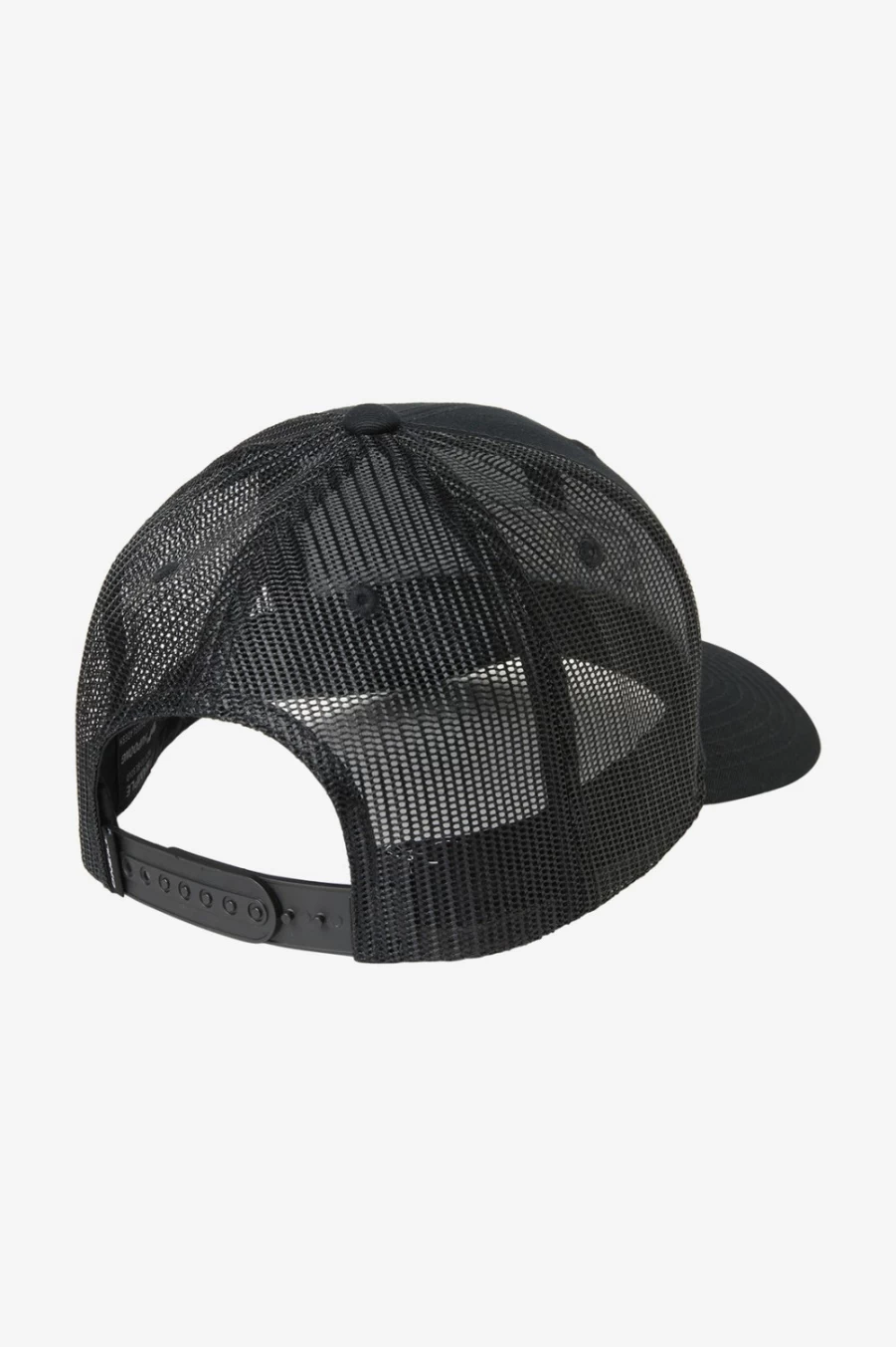 O'Neill Men's Black Trucker Hat - Headquarters Style Adjustable Snapback Cap