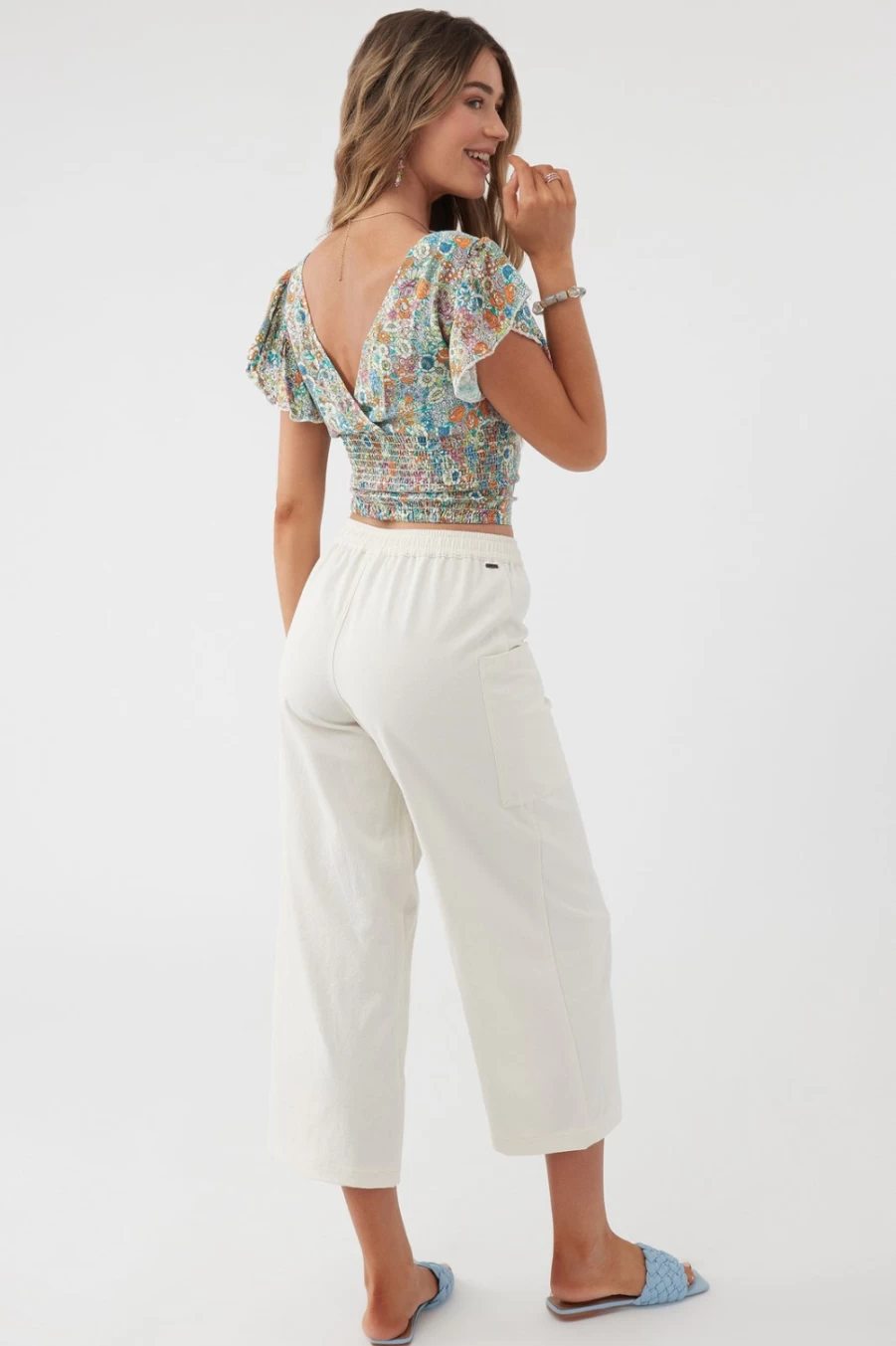 O'Neill Women's Jinnie Pants in Winterwhite - Comfortable & Stylish Casual Trousers