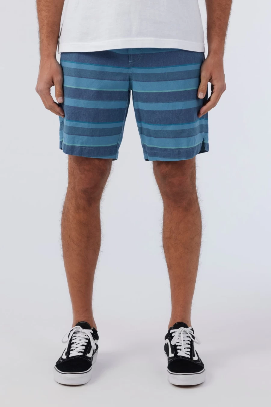 O'Neill Men's Low Key E-Waist Shorts in Blueshadow - Comfortable & Styletic Casual Wear
