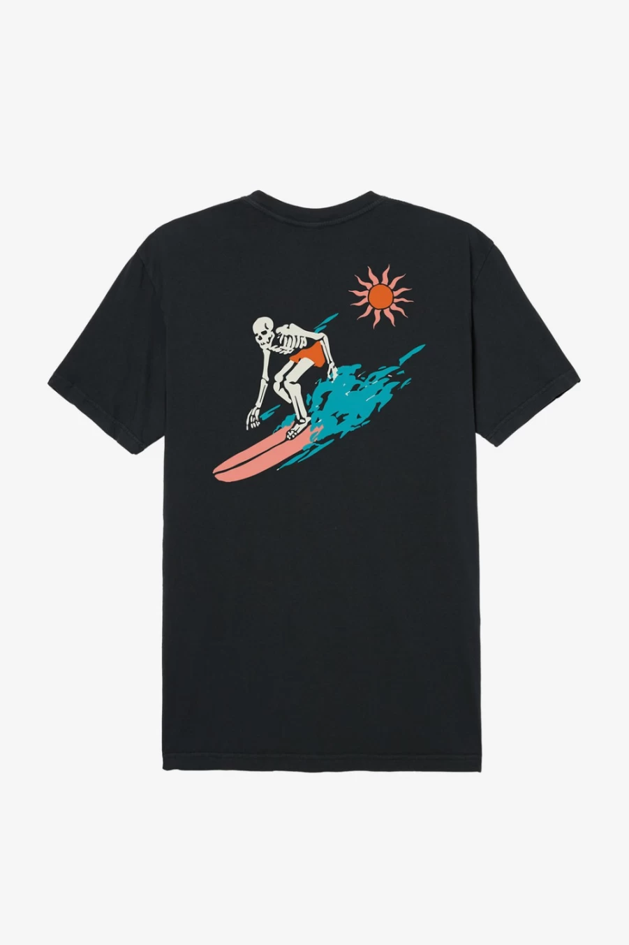 O'Neill Men's Knuckle Dragger Tee - Dark Charcoal Casual T-Shirt