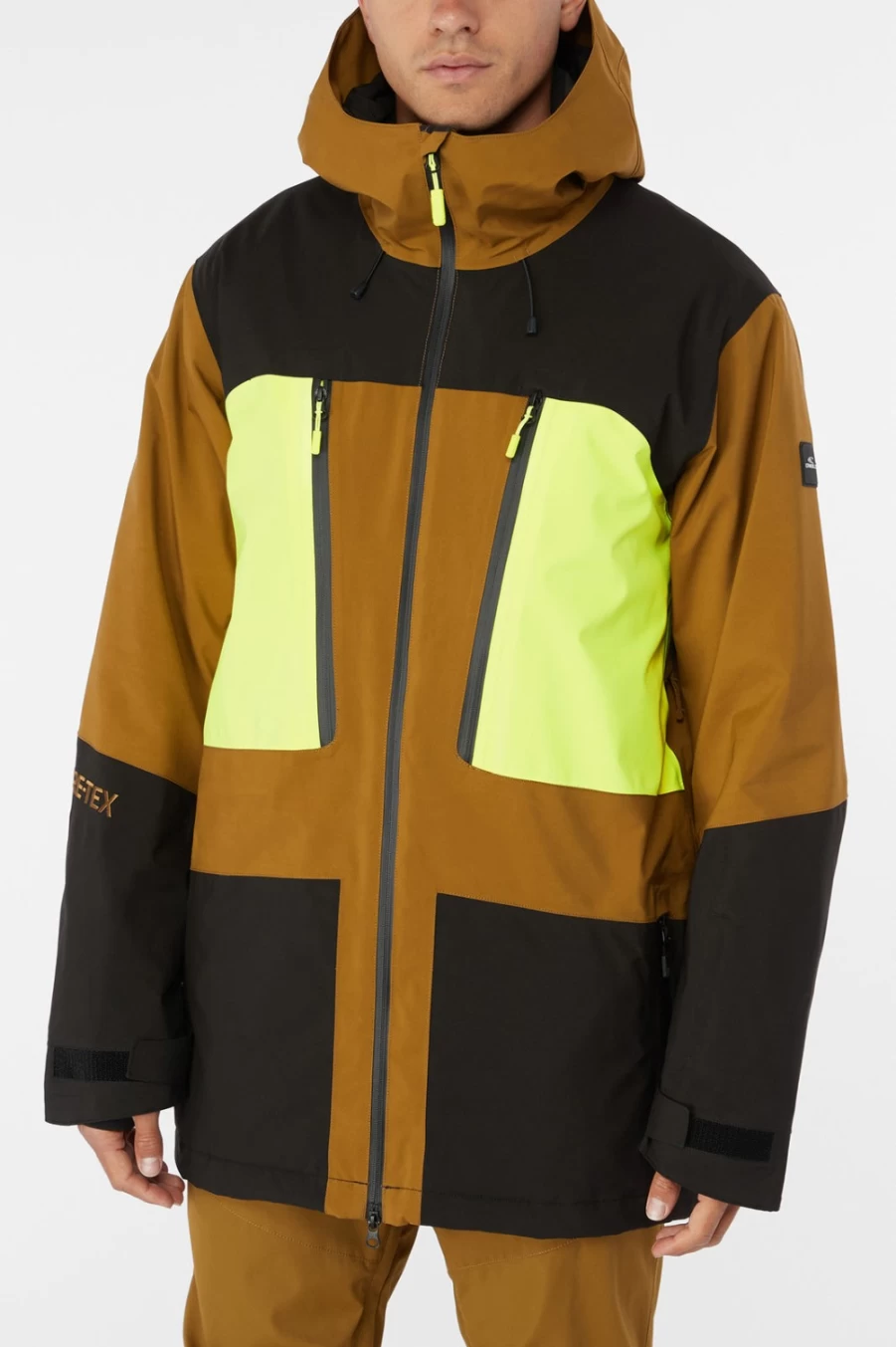 O'Neill Men's Gore-Tex Psycho Tech Jacket - Waterproof Outdoor Ski Snowboard Shell
