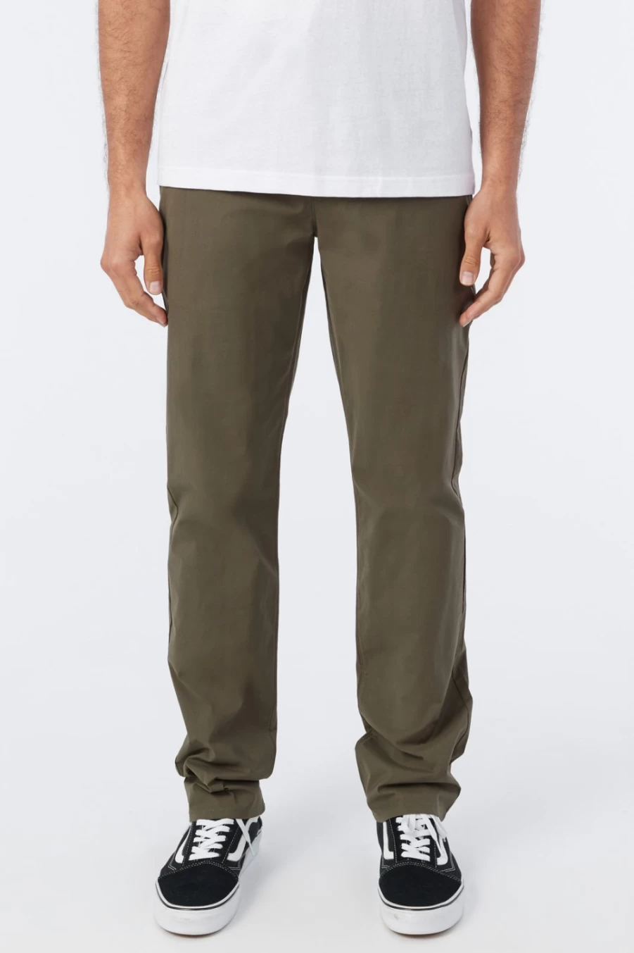 O'Neill Men's Mission Hybrid Chino Pants in Army Green - Comfortable & Stylish Casual Wear
