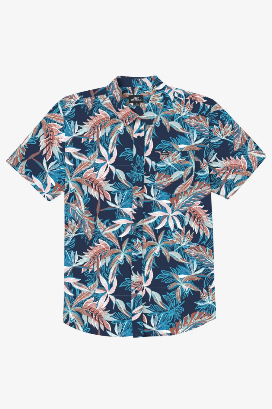 O'Neill Men's Navy Eco Modern Shirt - Oasis SS Sustainable Style