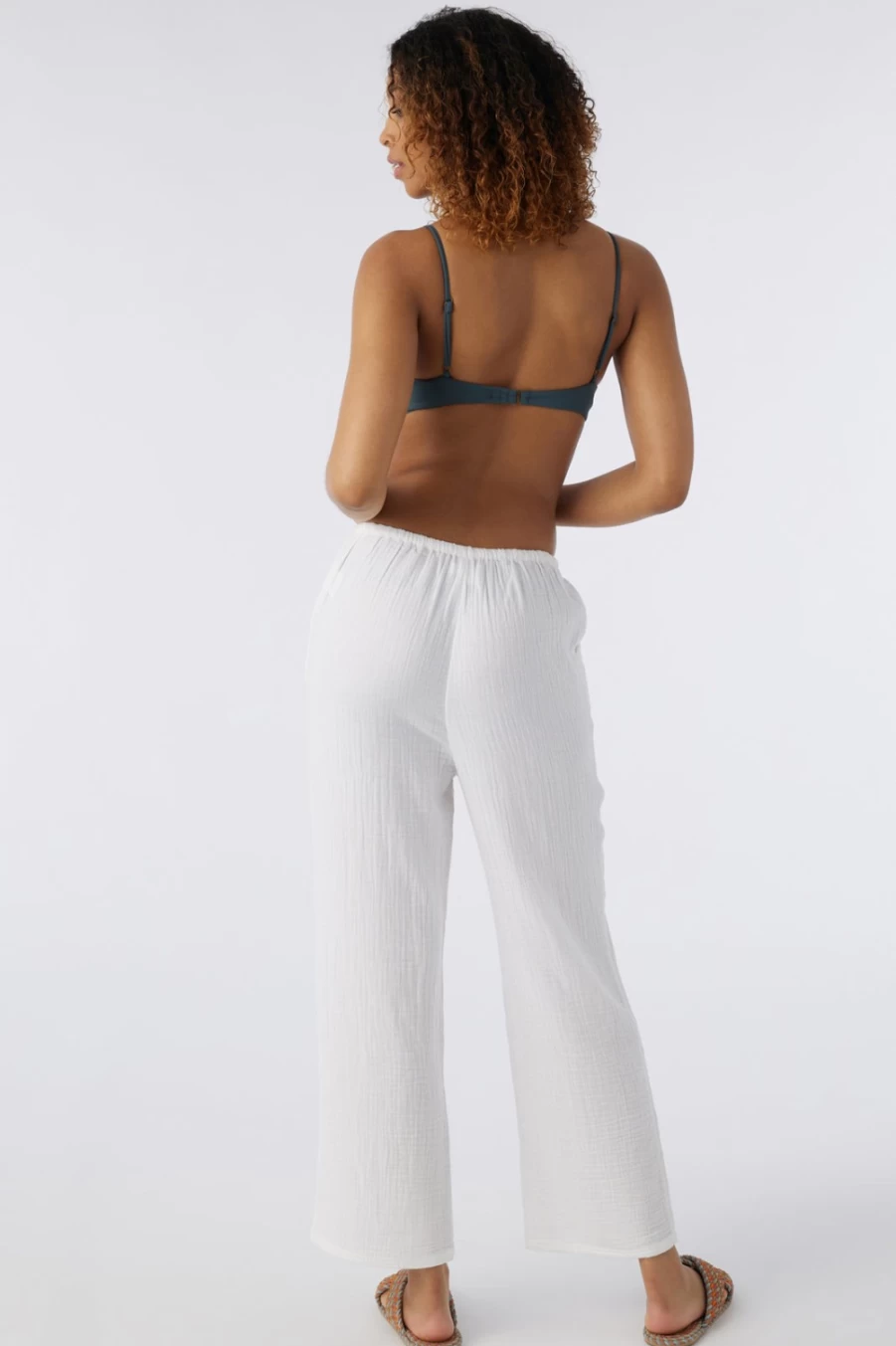 O'Neill Women's Brenda White Pants | Comfortable & Stylish Casual Wear