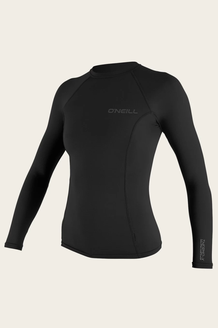 O'Neill Women's Thermo-X Long Sleeve Crew Neck Top - Black