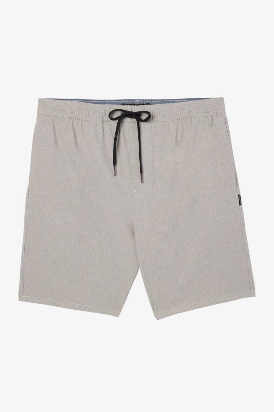 O'Neill Men's Reserve E-Waist 18" Hybrid Shorts in Light Grey