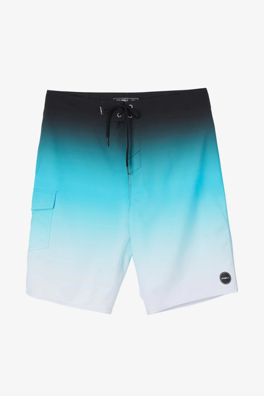 O'Neill Men's Hyperfreak Divergent 21" Boardshorts - Marine Blue Swim Trunks for Surfing