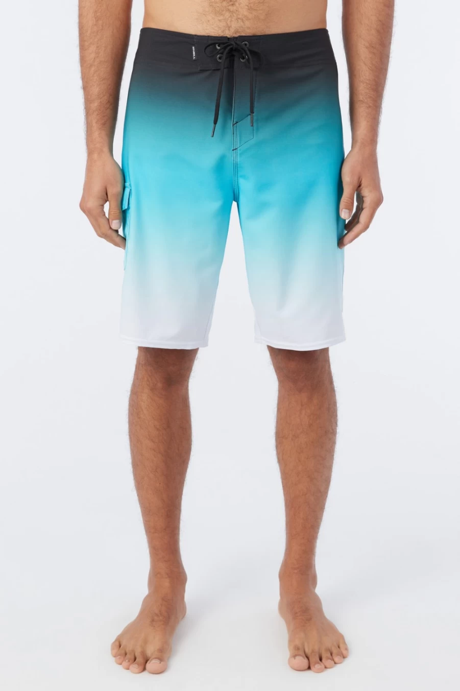 O'Neill Men's Hyperfreak Divergent 21" Boardshorts - Marine Blue Swim Trunks for Surfing