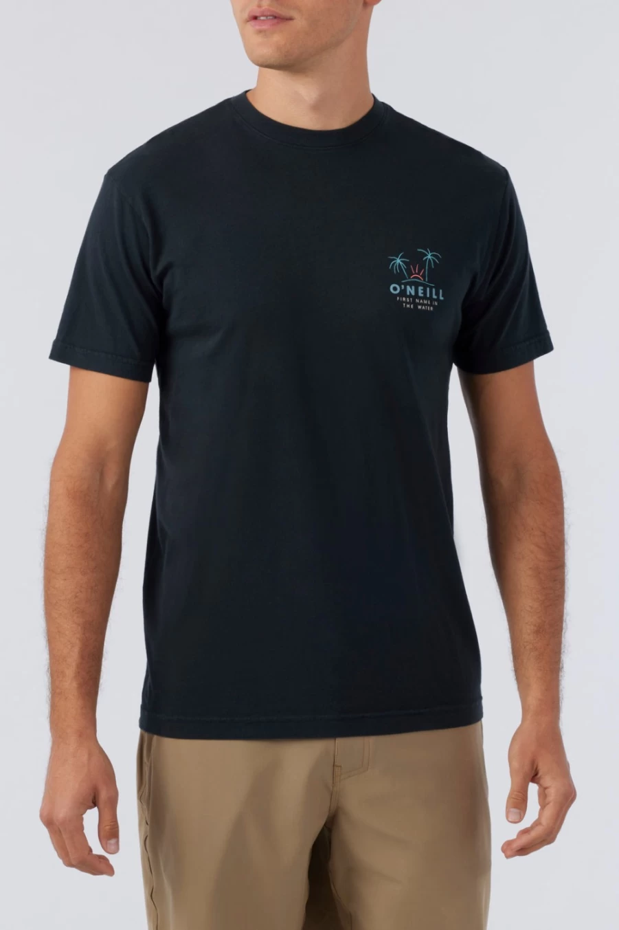 O'Neill Men's Stir It Up Tee - Dark Charcoal Casual T-Shirt