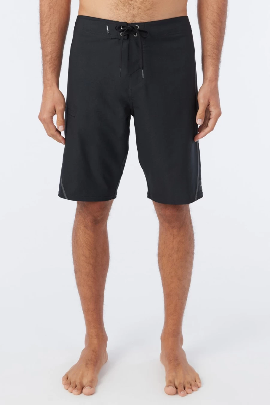 O'Neill Men's Hyperfreak Heat S-Seam Solid Black 21" Boardshorts