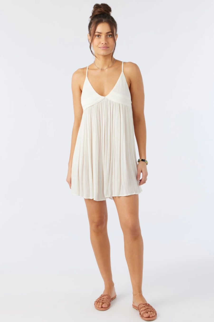 O'Neill Women's Vanilla Saltwater Solids Avery Dress