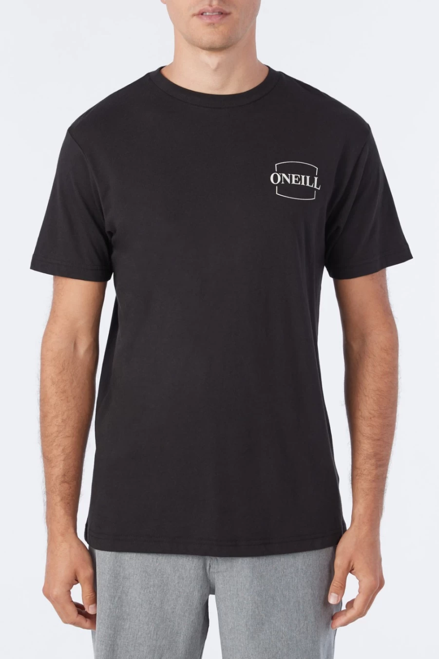 O'Neill Men's Black Tropical Tee - Short Sleeve Casual T-Shirt