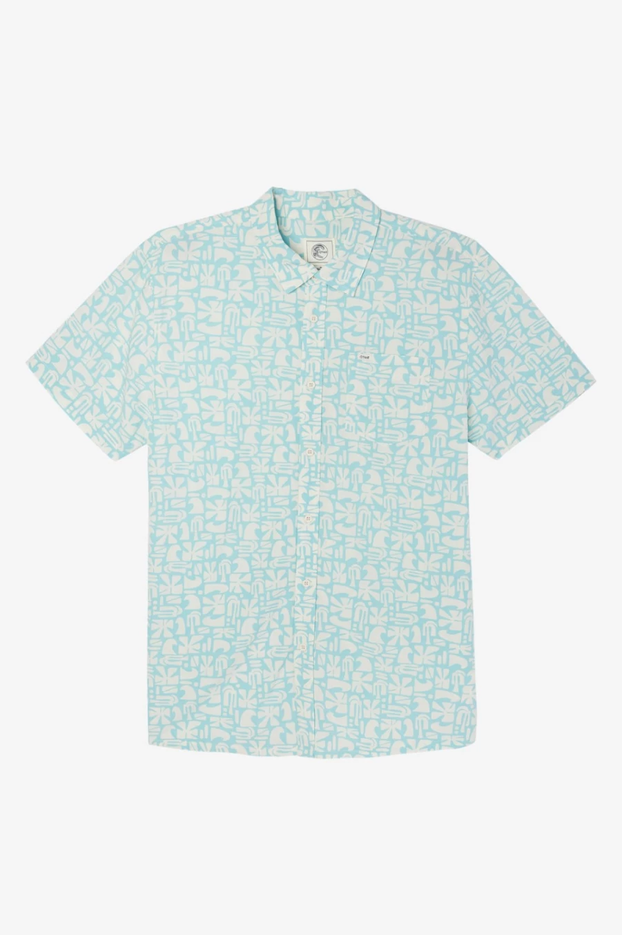 O'Neill Men's Eco Standard Shirt in Aquahaze - Sustainable Casual Wear