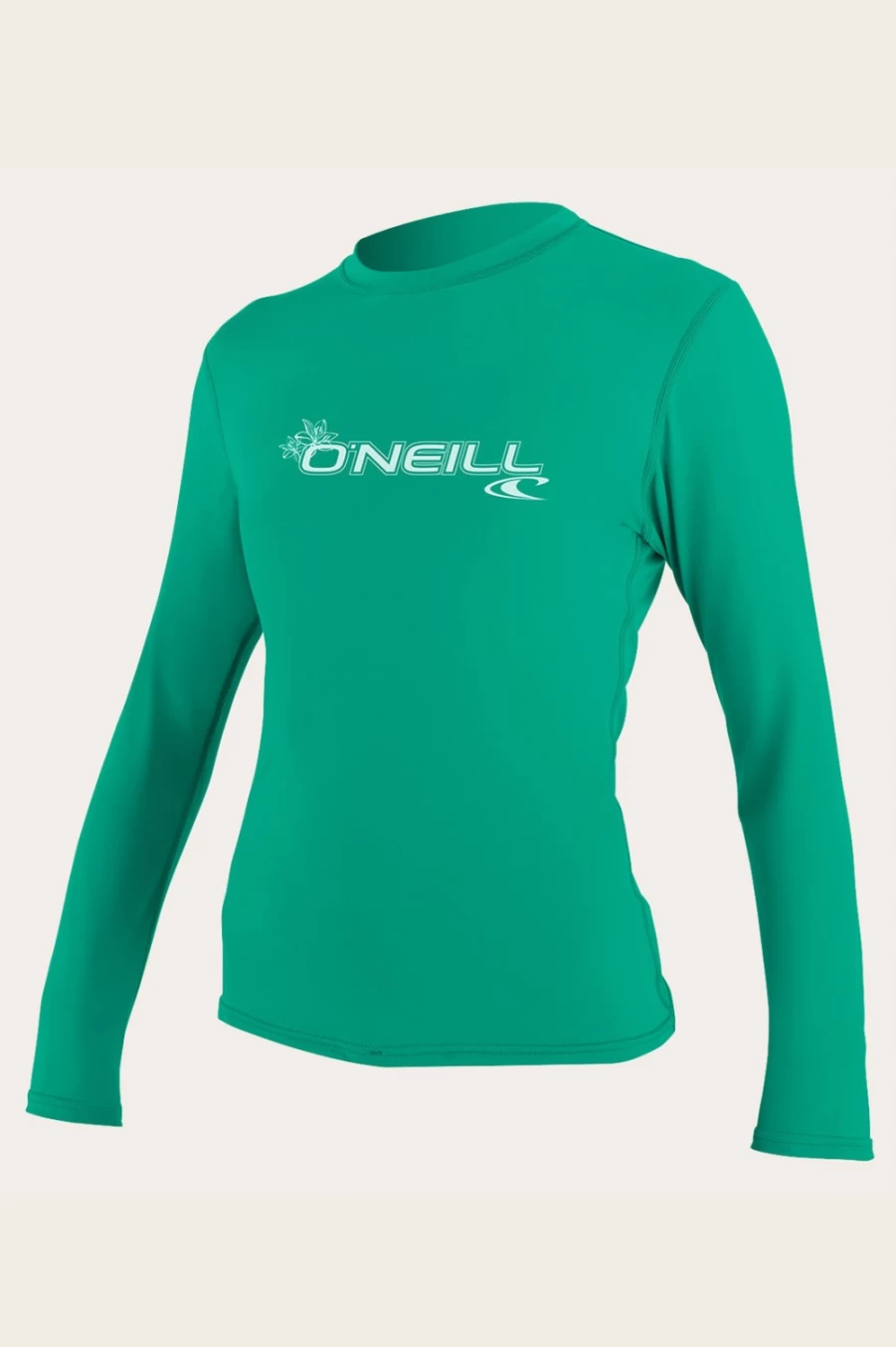 O'Neill Women's Seaglass Long Sleeve Sun Shirt - UPF 50+ Basic Beach Top