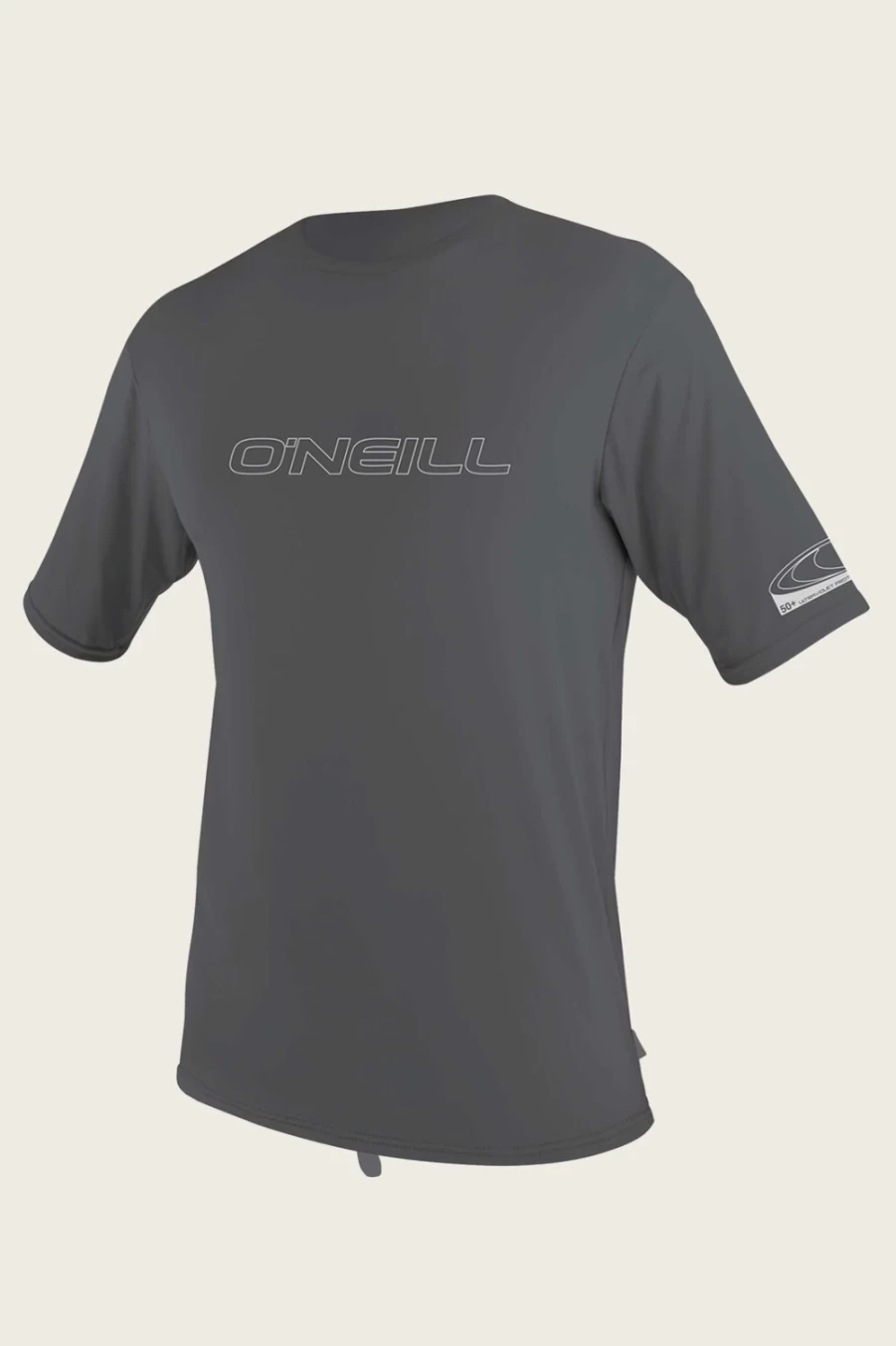 O'Neill Men's Basic Skins 50+ Sun Shirt - Smoke UPF Long Sleeve Shirt for Sun Protection