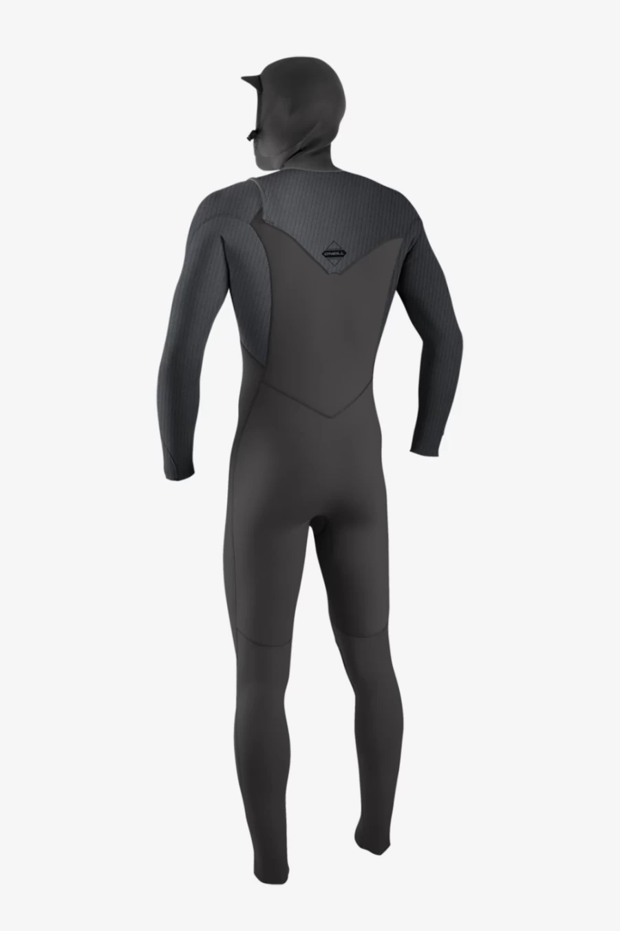 O'Neill Men's Hyperfreak 5/4mm Chest Zip Full Wetsuit with Hood