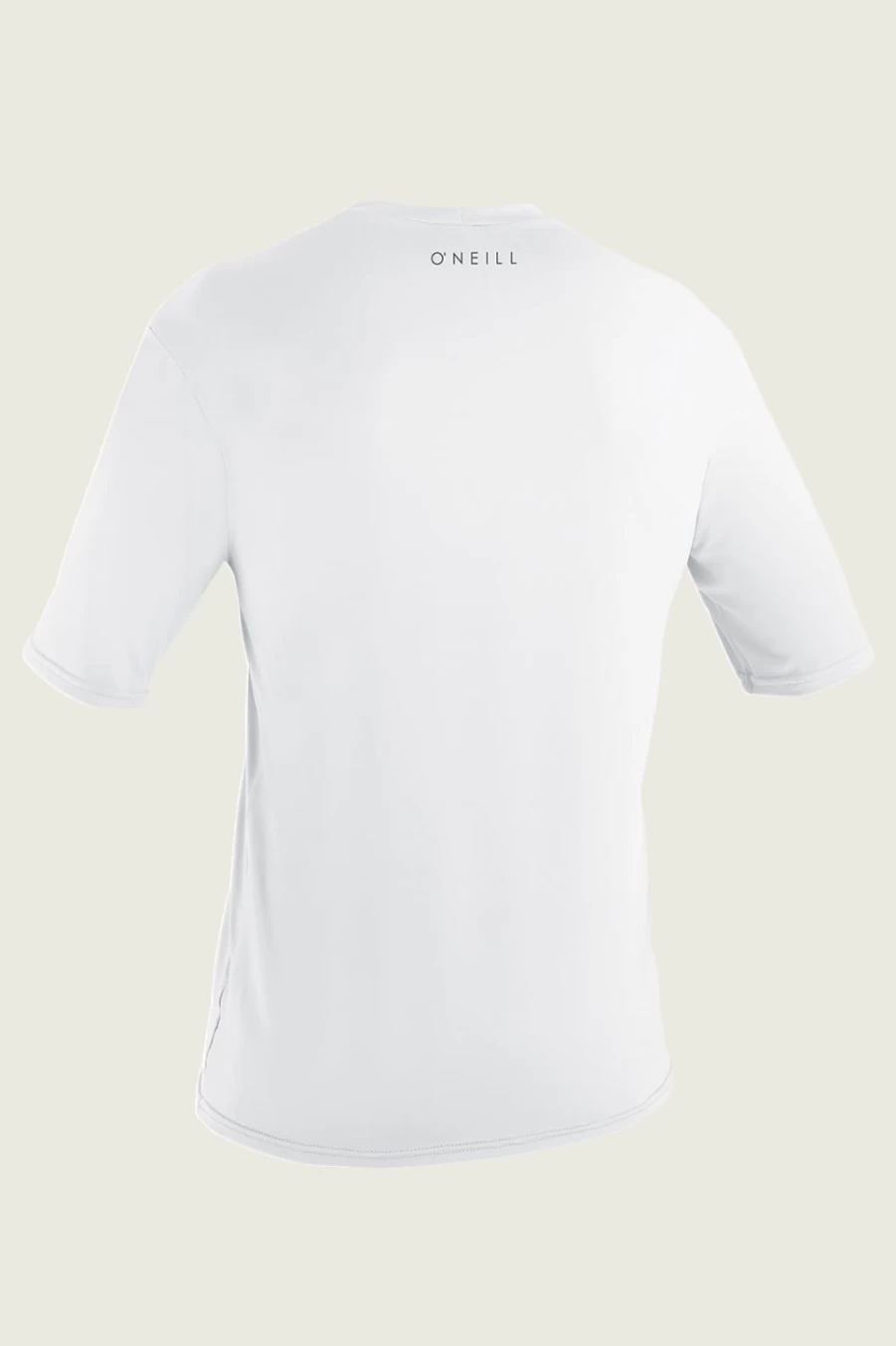 O'Neill Men's Basic Skins 30+ Sun Protection Shirt - White UPF Long Sleeve Shirt