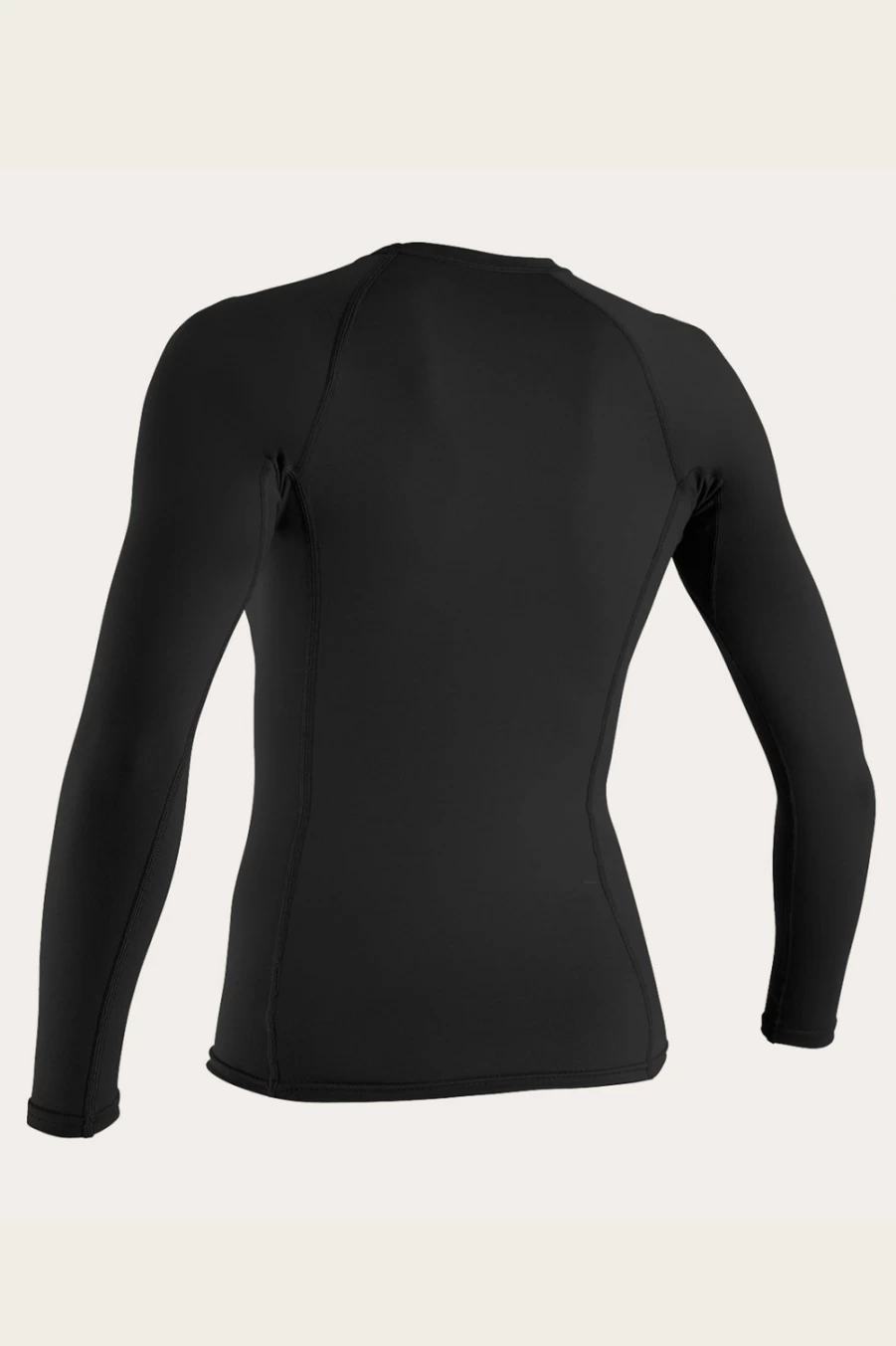 O'Neill Women's Black Long Sleeve Rash Guard - UPF 50+ Sun Protection Swim Shirt