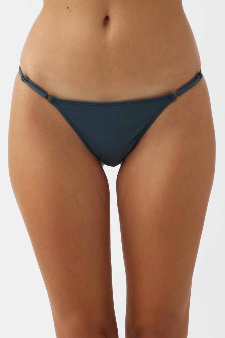 O'Neill Women's Slate Saltwater Solids Caicos Skimpy Bottoms Swimwear