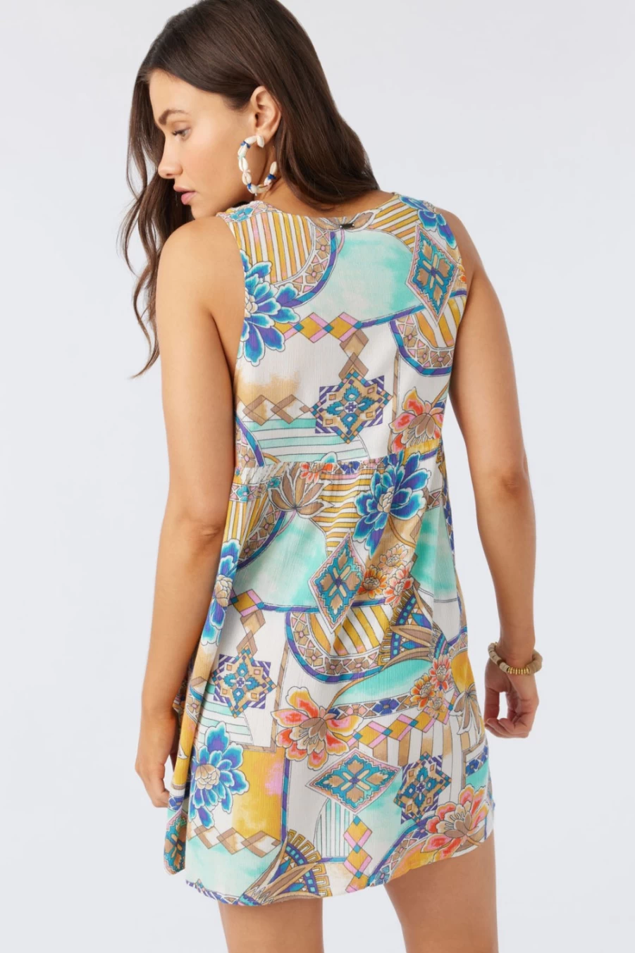 O'Neill Women's Chrystie Multicolored Dress - Stylish & Comfortable Casual Wear