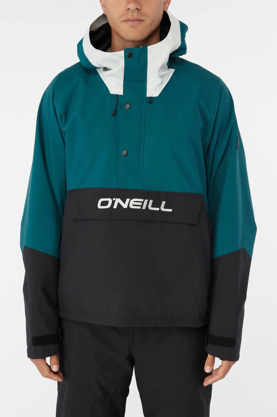 O'Neill Men's Originals Anorak Jacket - Lightweight Water-Resistant Outdoor Windbreaker