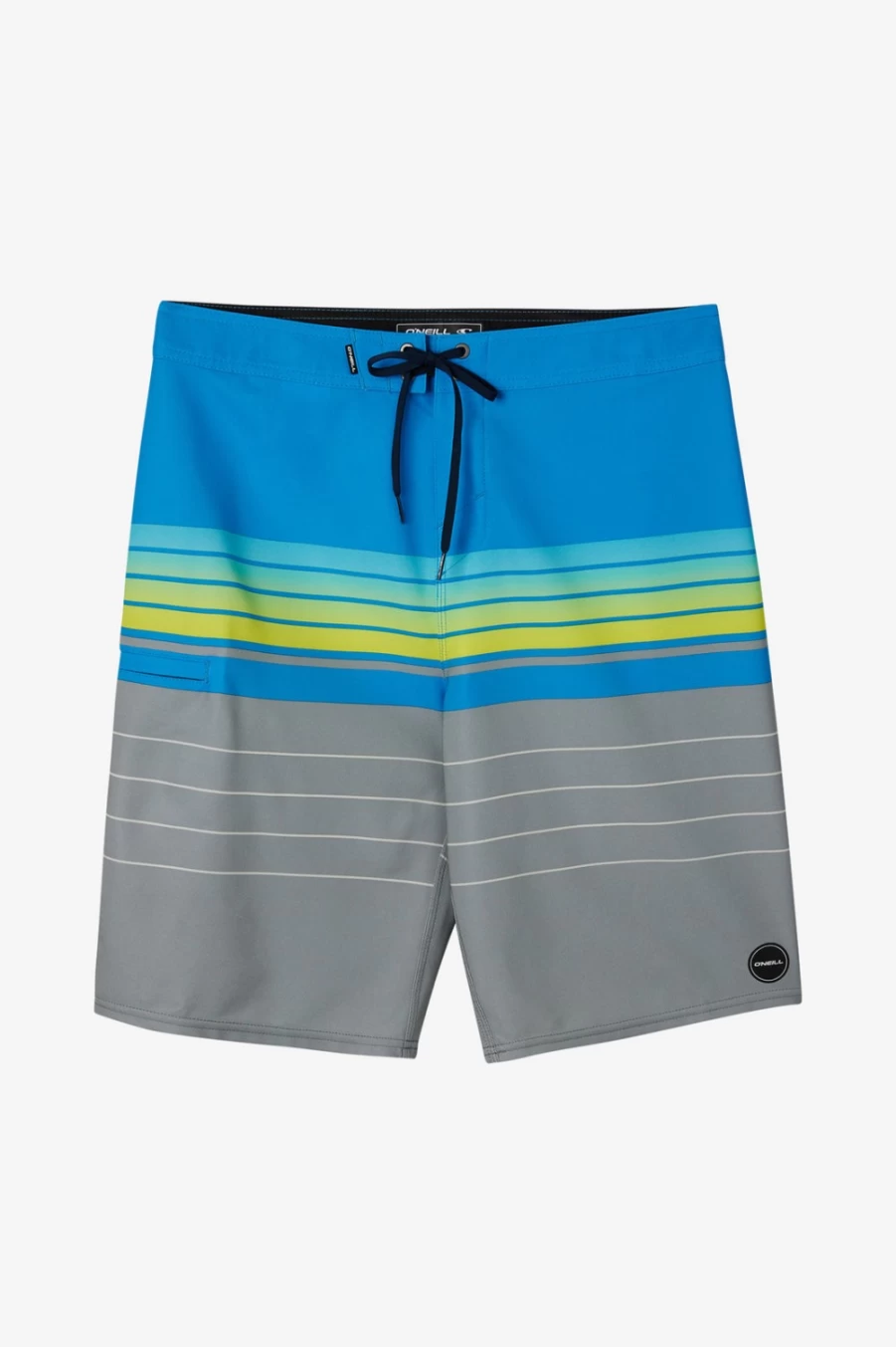 O'Neill Men's Hyperfreak Heist 21" Boardshorts - Cobalt Blue Swim Trunks for Surfing & Swimming