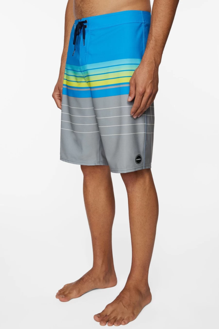O'Neill Men's Hyperfreak Heist 21" Boardshorts - Cobalt Blue Swim Trunks for Surfing & Swimming