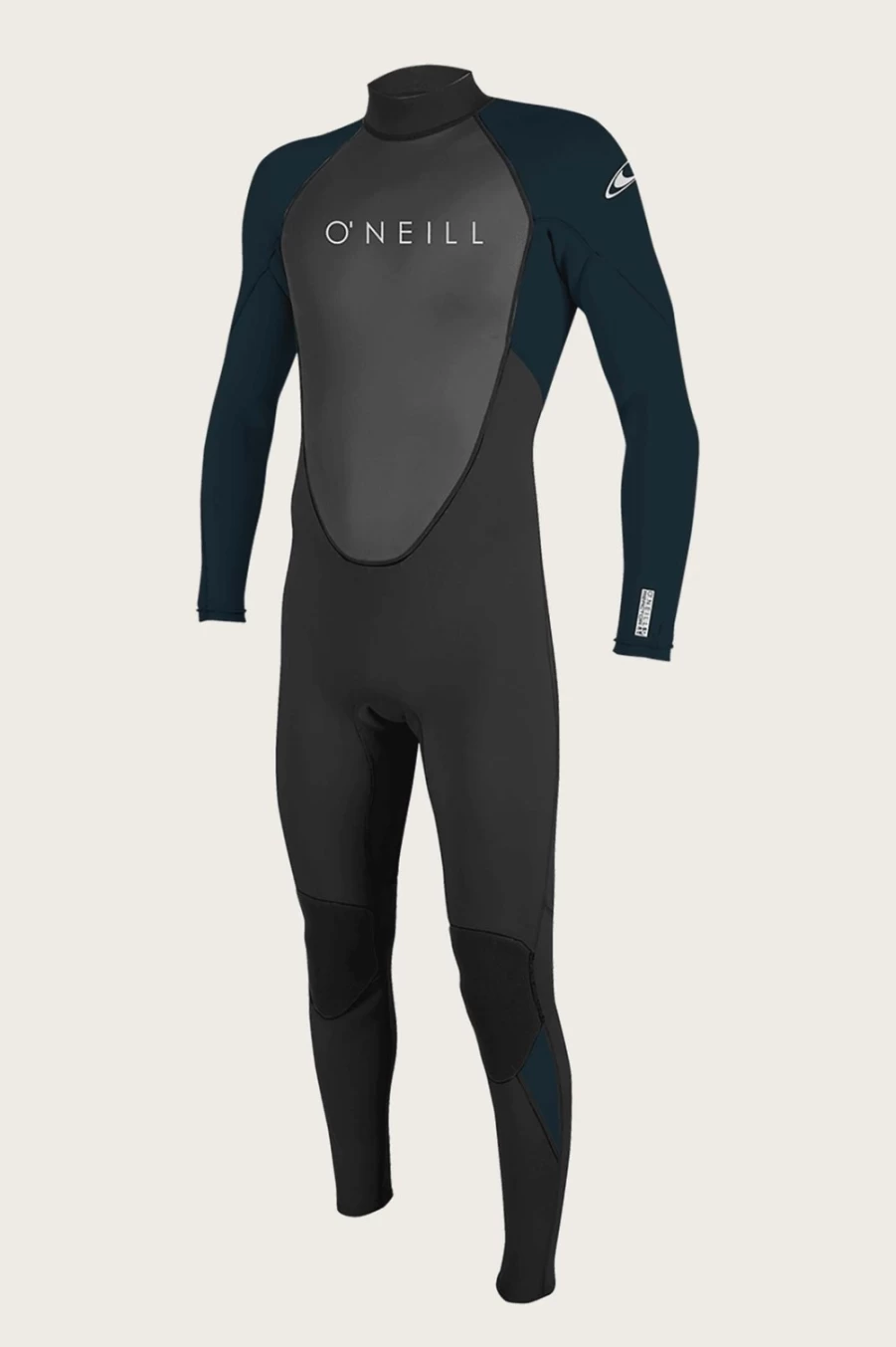 O'Neill Men's Reactor-2 3/2mm Back Zip Full Wetsuit - Black/Slate