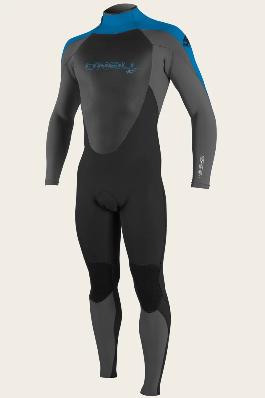 O'Neill Men's Epic 4/3mm Back Zip Full Wetsuit for Youth - Premium Neoprene Surfing Suit