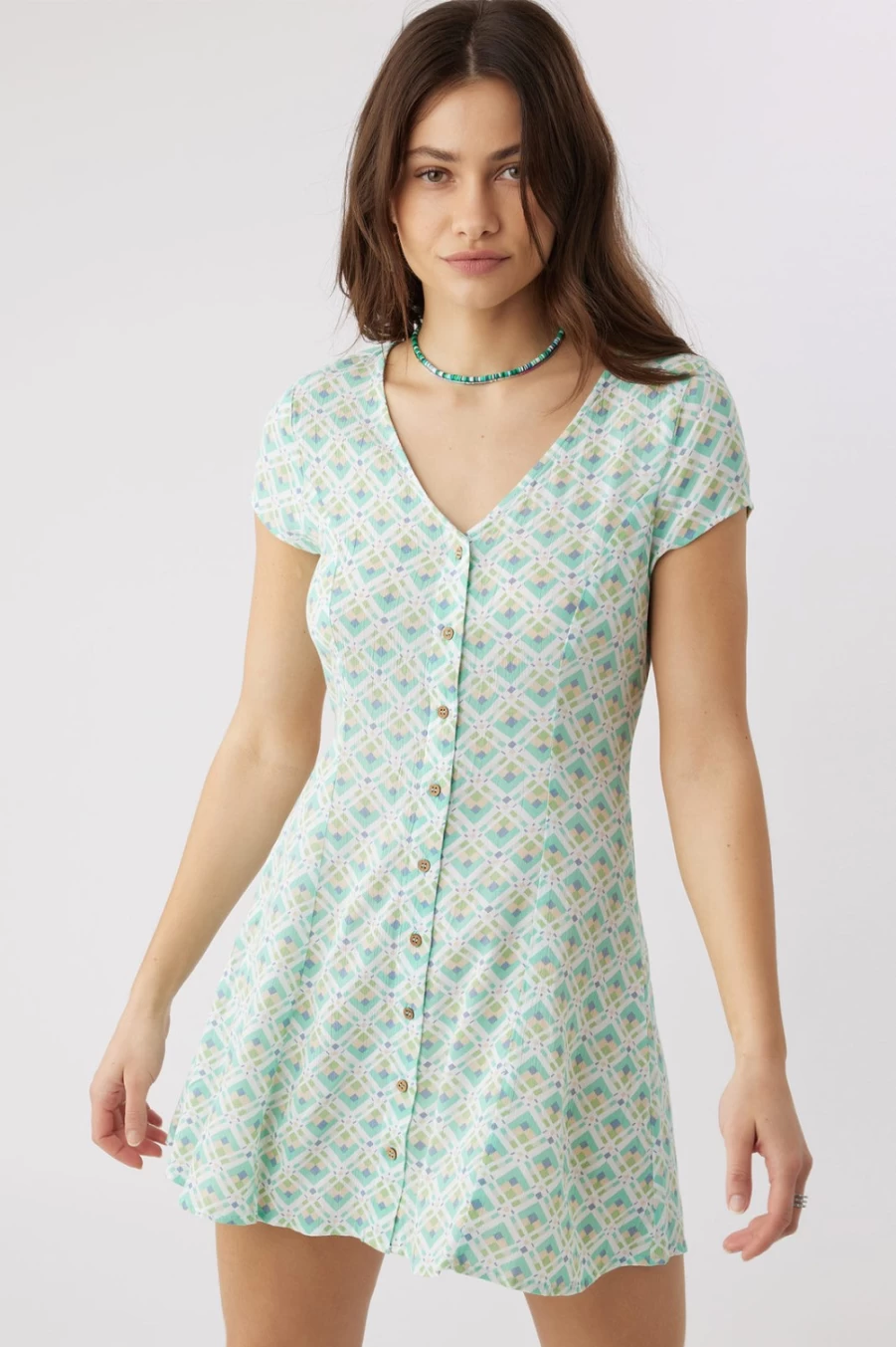 O'Neill Women's Matilda Dress in Oceanwave - Stylish Flowy Summer Dress
