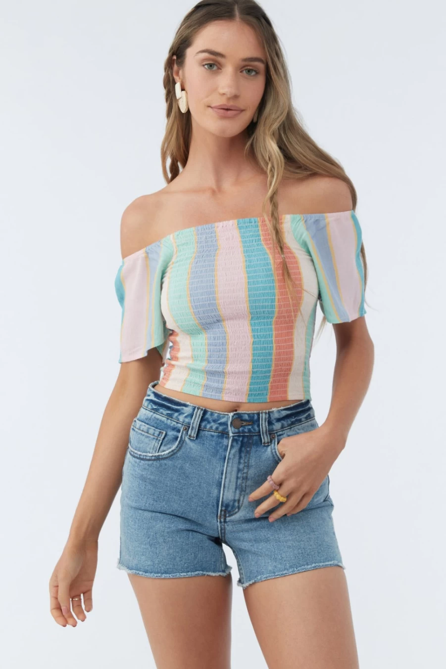 O'Neill Women's Ally Top - Multicolored Casual Wear for Women