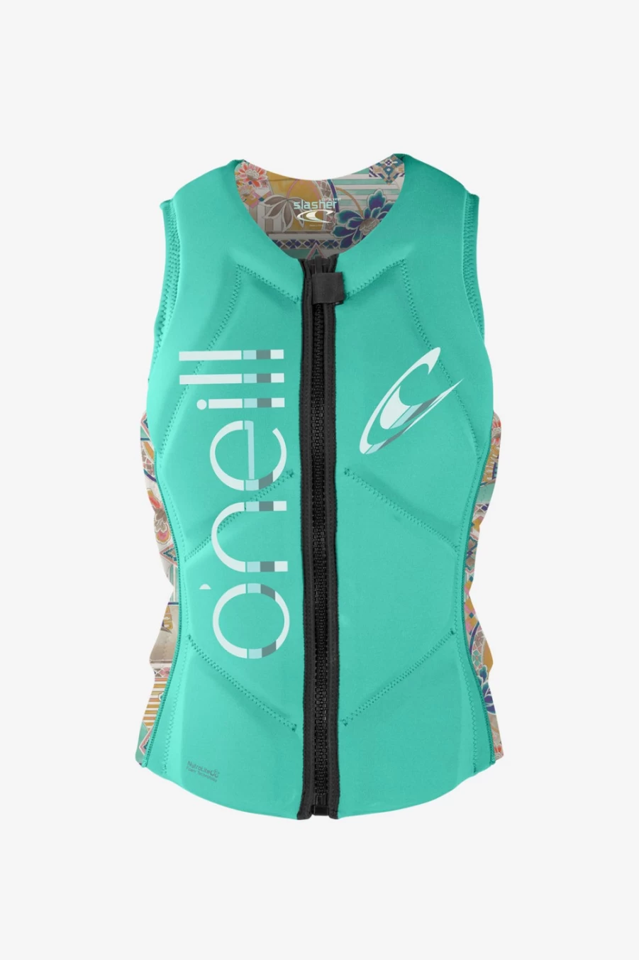 O'Neill Women's Slasher Compression Zip Vest - Lightweight Performance Workout Gear