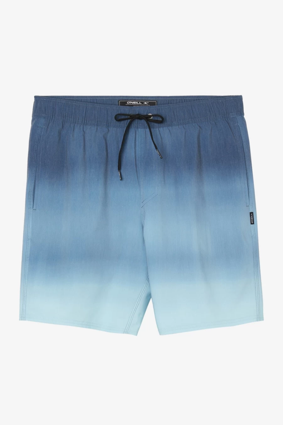 O'Neill Men's Navy Hybrid Shorts - 18" E-Waist Stockton Print Swim Trunks