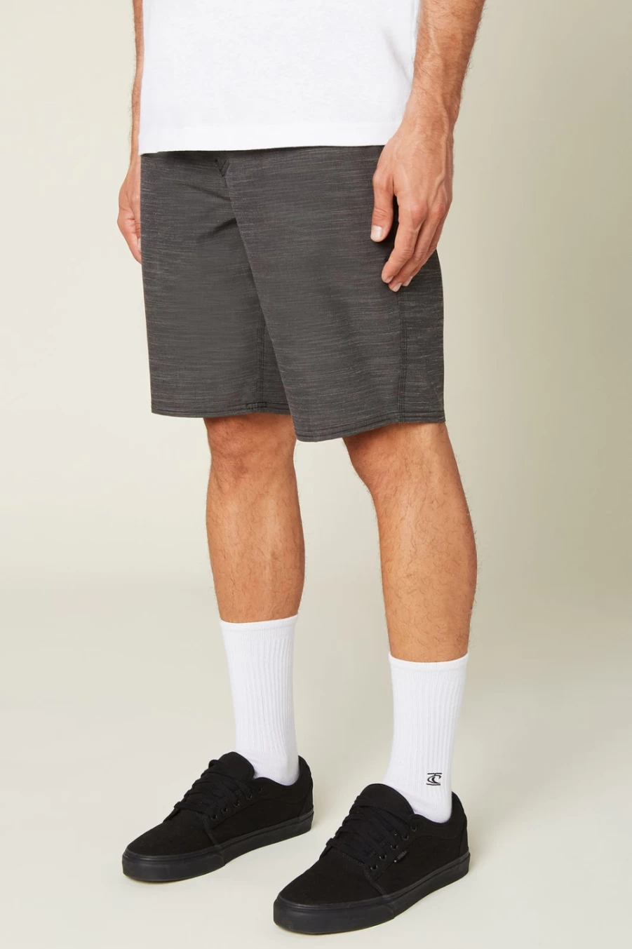 O'Neill Men's Graphite Locked Slub 20" Hybrid Shorts