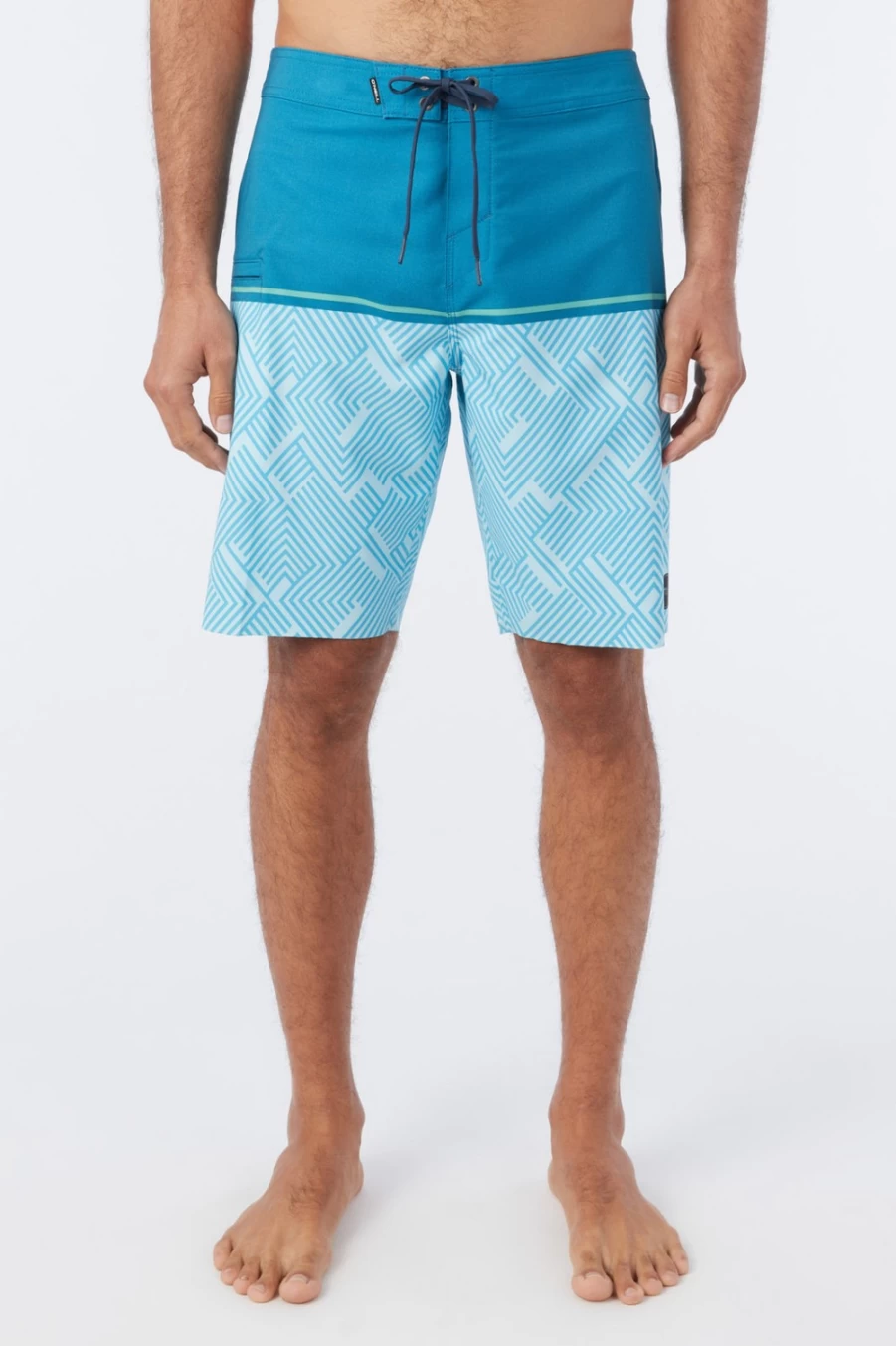 O'Neill Men's Hyperfreak Tech Traveler Nomad 20" Boardshorts - Bayblue