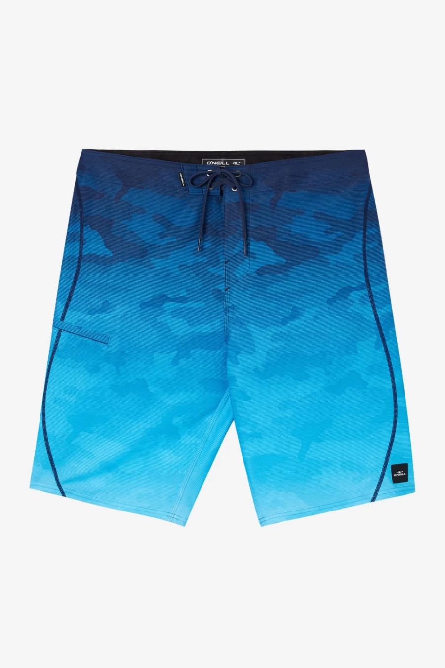 O'Neill Men's Hyperfreak Heat S-Seam Fade 21" Boardshorts - Aquarius