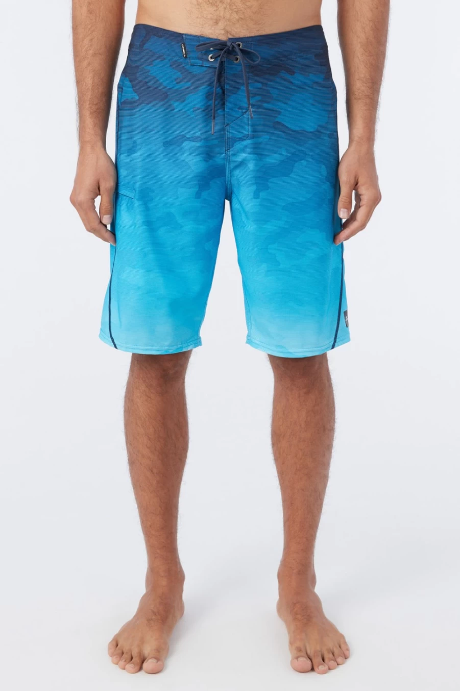 O'Neill Men's Hyperfreak Heat S-Seam Fade 21" Boardshorts - Aquarius