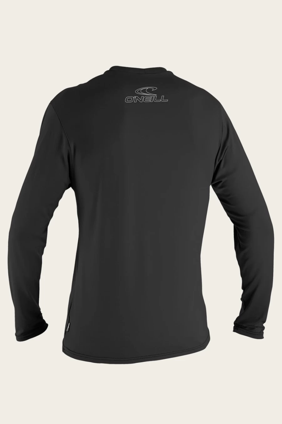 O'Neill Men's Basic Skins 50+ UPF Long Sleeve Sun Shirt - Black