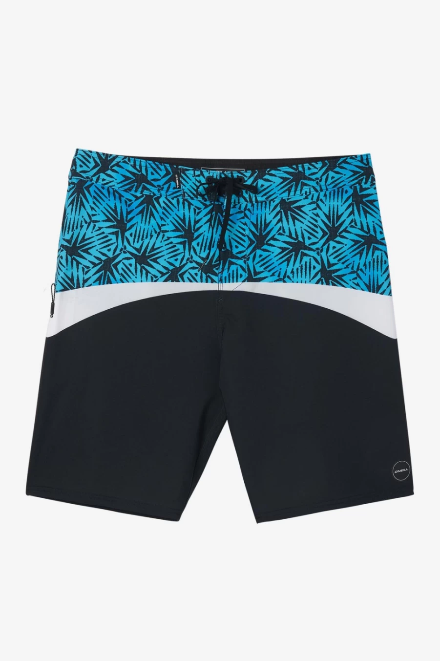 O'Neill Men's Hyperfreak 20" Boardshorts - Marine Blue Swim Trunks for Surfing & Swimming