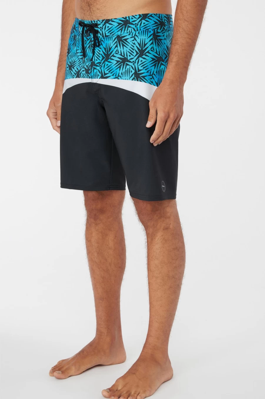 O'Neill Men's Hyperfreak 20" Boardshorts - Marine Blue Swim Trunks for Surfing & Swimming