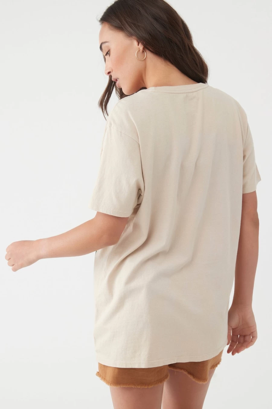 O'Neill Women's Stone Check Me Out Tee - Stylish Casual T-Shirt
