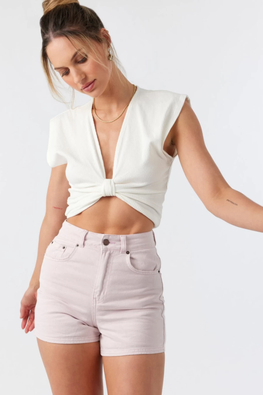 O'Neill Women's Hayden Top in Winterwhite | Casual Comfort & Style