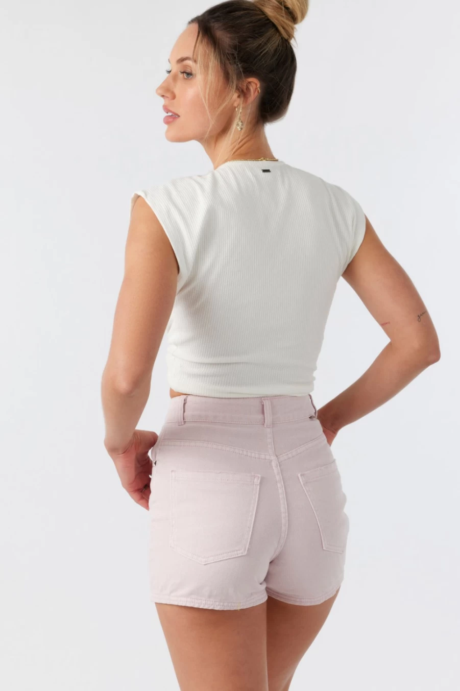 O'Neill Women's Hayden Top in Winterwhite | Casual Comfort & Style