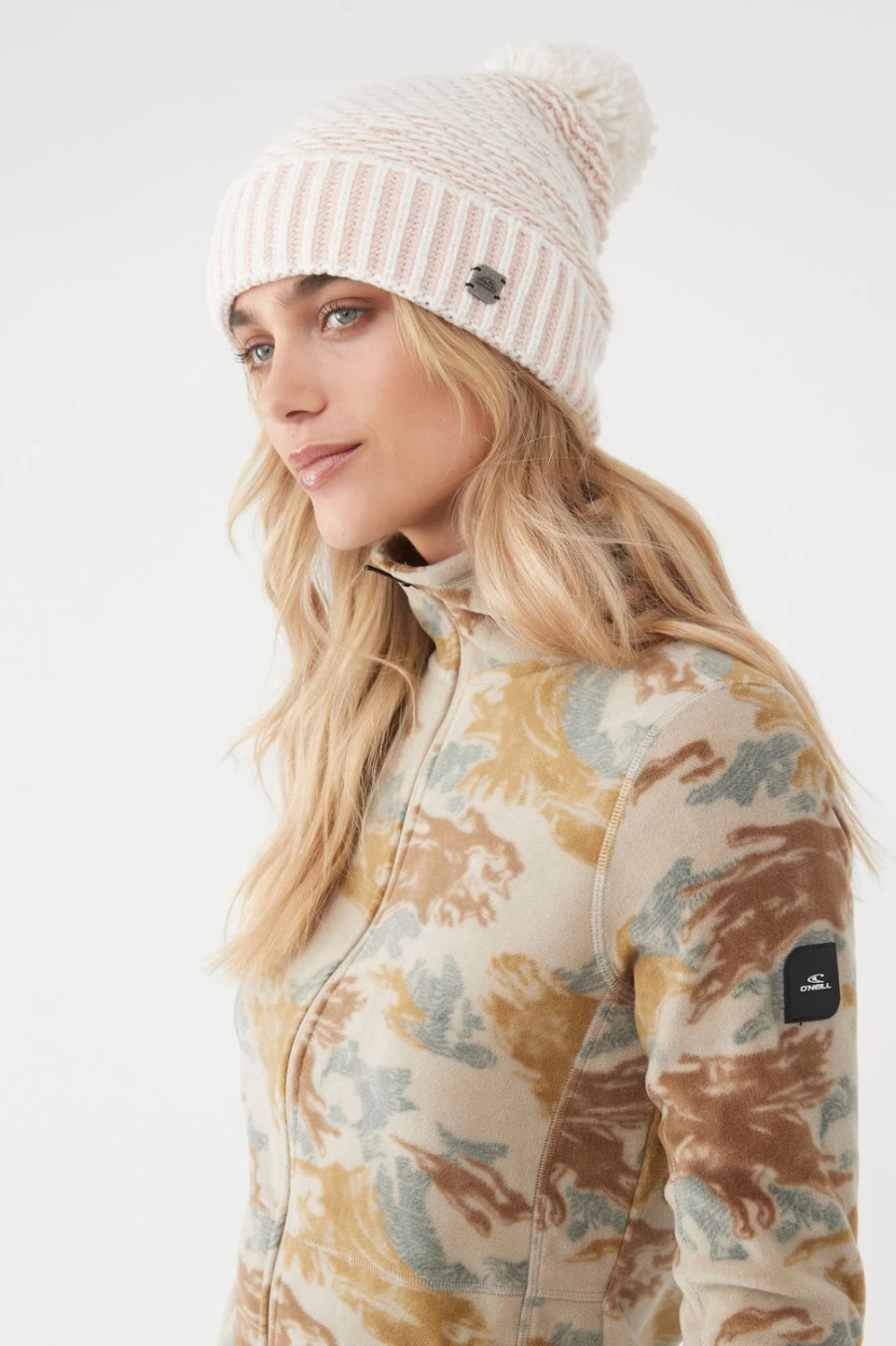 O'Neill Women's Chunky Knit Beanie - Winter Warm Cable Hat