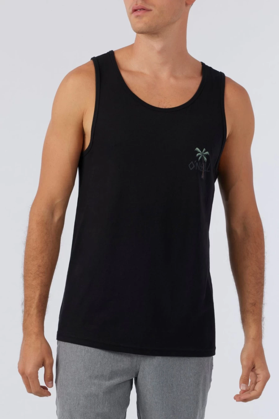 O'Neill Men's Black Selfie Tank Top for Stylish Photography