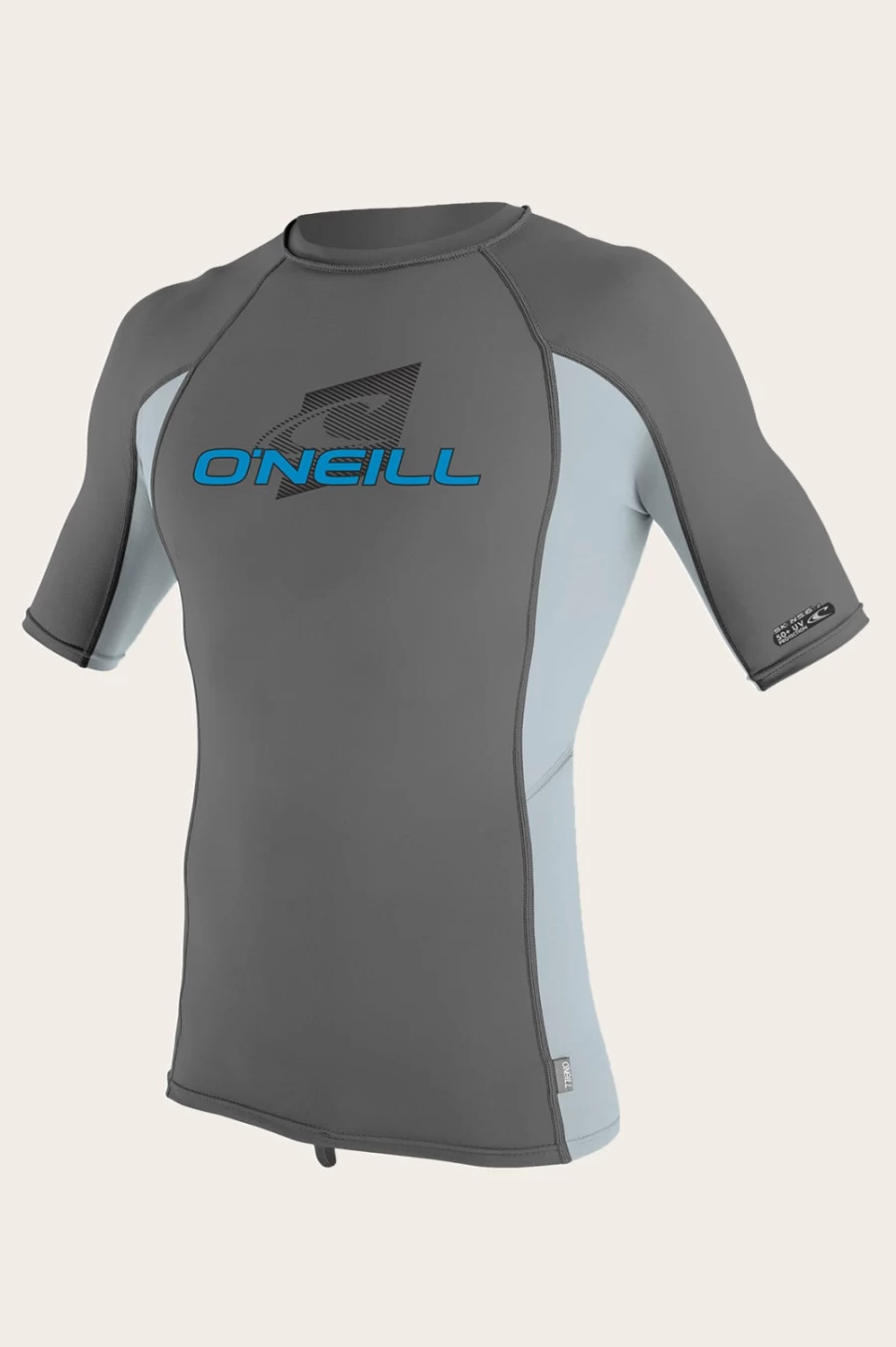 O'Neill Men's Premium Youth Short Sleeve Rash Guard - Graph/Goolgry/Graph Color
