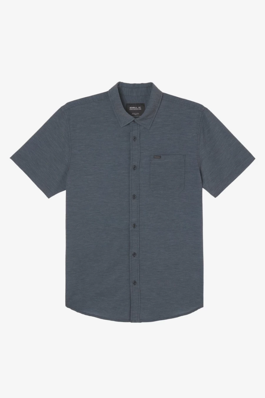 O'Neill Men's TRVLR UPF Traverse Solid Black Shirt