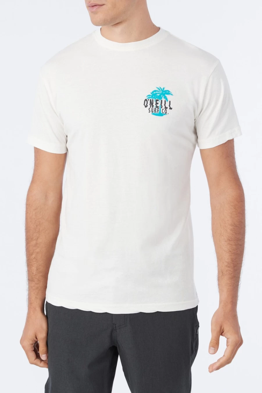 O'Neill Men's Offwhite Van Life Tee - Comfortable Casual T-Shirt for Outdoor Enthusiasts
