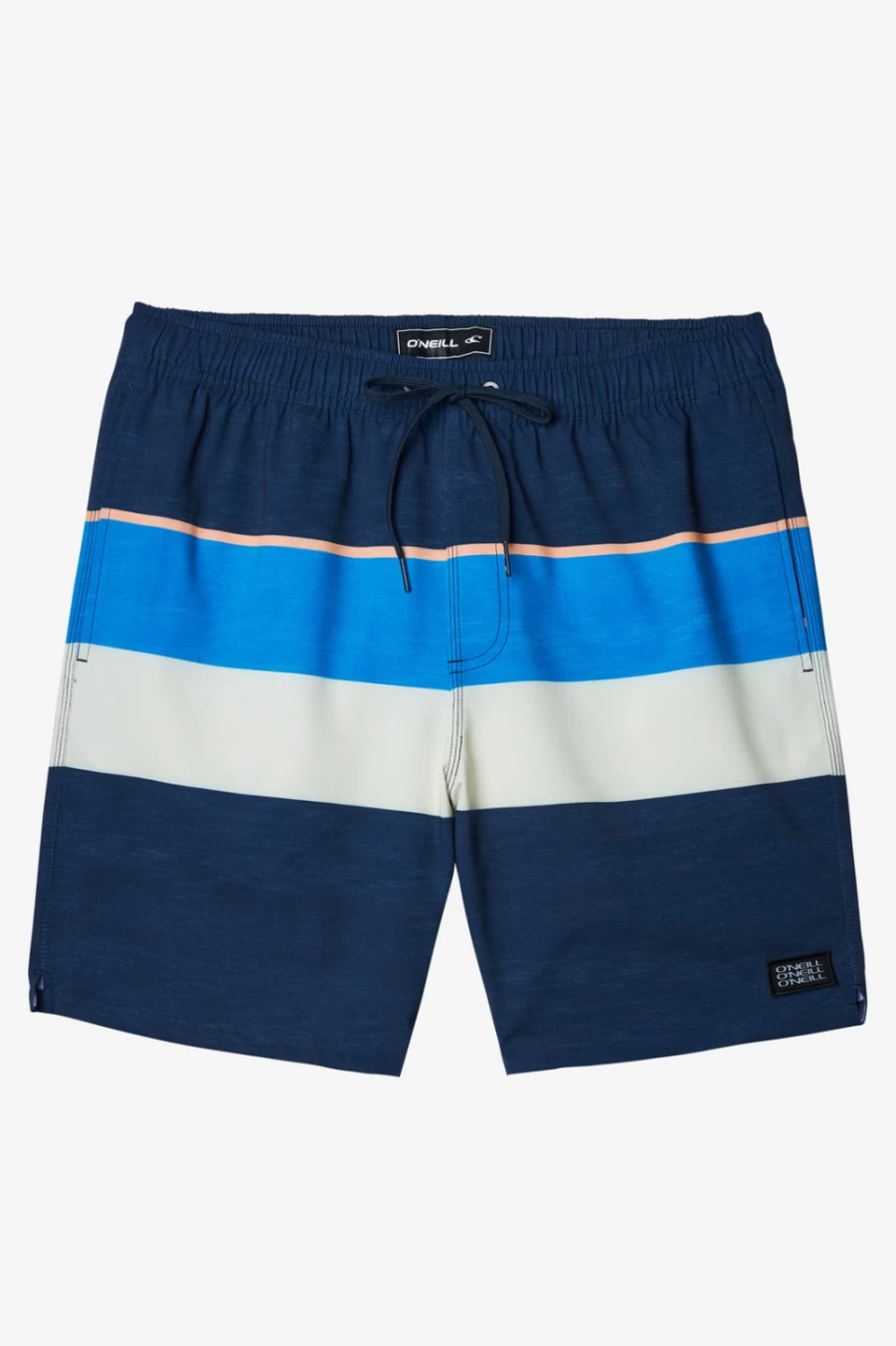 O'Neill Men's Hermosa Volley 17" Boardshorts - Navy Swim Trunks for Men